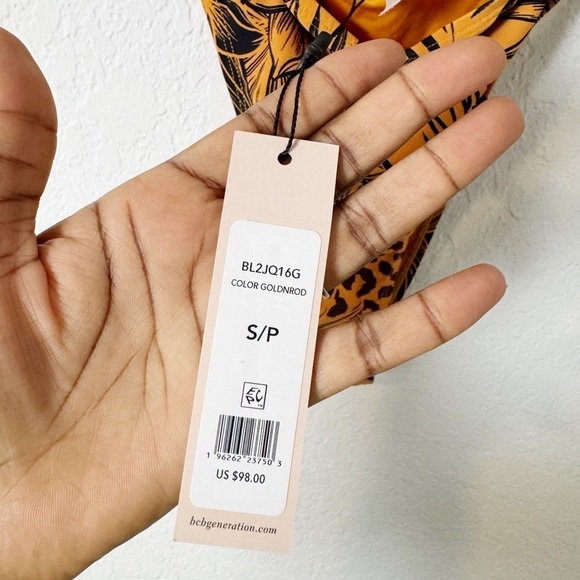 BCBGGeneration Floral One-Piece Swimsuit - Picture 3 of 6